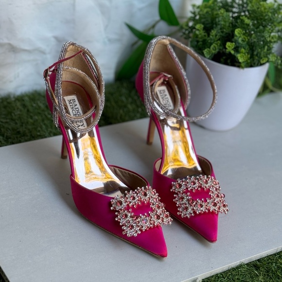 BADGLEY MISCHKA Saint Elegant 2 Piece with Ankle Strap size 7 - Picture 11 of 13